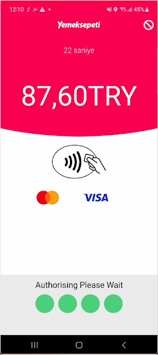 Yemeksepeti POS ekran görüntüsü