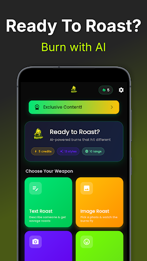 RoastGPT: AI Insult & Joke App ekran görüntüsü