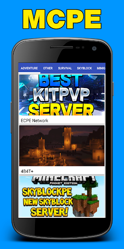 Minecraft PE için Sunucular ekran görüntüsü