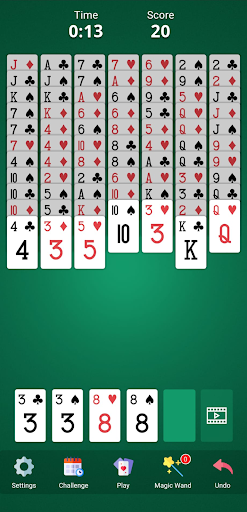Triple Card Match ekran görüntüsü