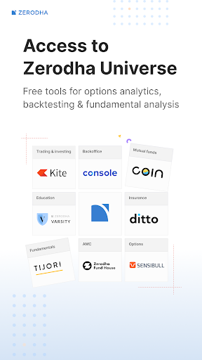Zerodha Kite - Trade & Invest ekran görüntüsü