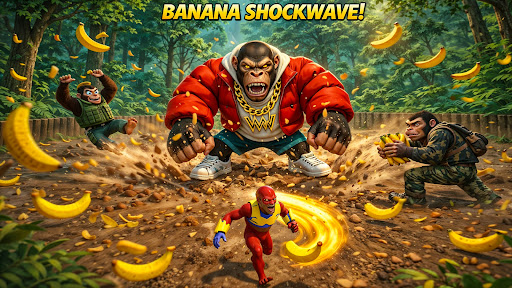Giant Gorilla Monster Escape ekran görüntüsü