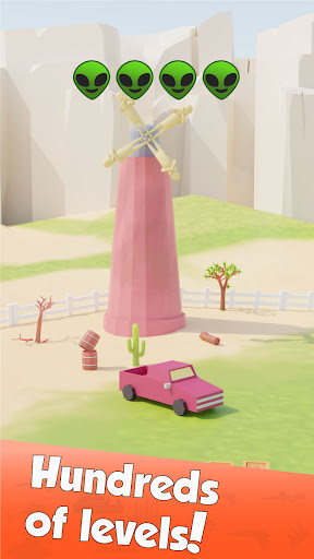 Alien Sniper shooting game ekran görüntüsü