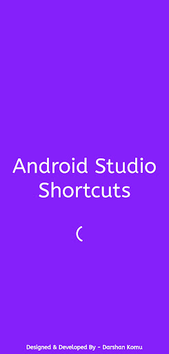 Android Studio Shortcuts ekran görüntüsü