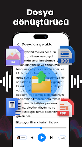 Soft Voice: Metinden Konuşmaya ekran görüntüsü