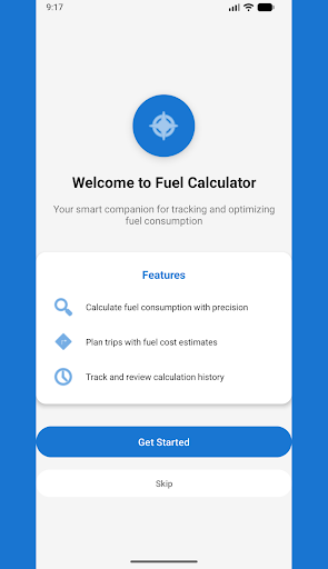 Fuel Consumption Calculator ekran görüntüsü