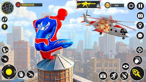 Rope Hero: City Rescue ekran görüntüsü