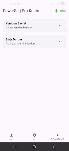 Powerşarj Configuration ekran görüntüsü