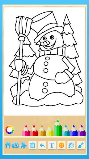 Coloring Book Christmas ekran görüntüsü