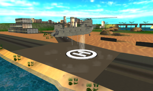 Helicopter Flight Simulator 3D ekran görüntüsü
