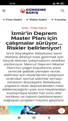 Gündeme Bakış ekran görüntüsü