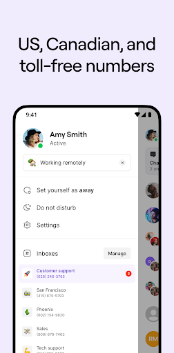 Quo (formerly OpenPhone) ekran görüntüsü