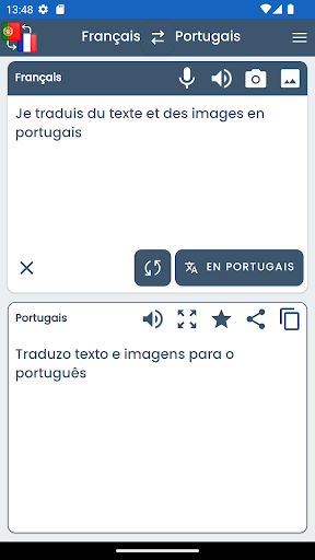 Traducteur Français Portugais ekran görüntüsü