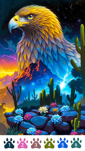 Wild Color - Paint by Number ekran görüntüsü