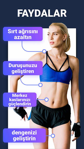 Evde Plank Egzersizleri ekran görüntüsü