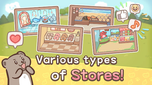 Welcome! Otter Town: cute game ekran görüntüsü