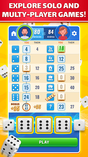 Yatzy: Dice Game Online ekran görüntüsü