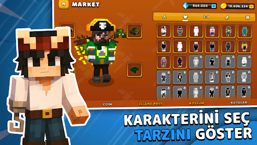 Block Legends: Bed Wars ekran görüntüsü