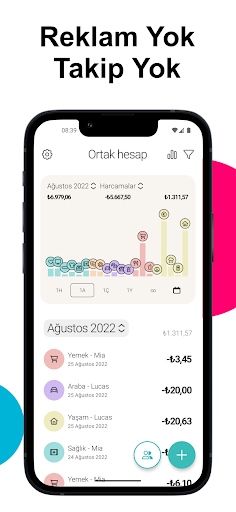 Monee Gelir Gider Takip Budget ekran görüntüsü