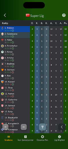 Futbol Menajeri ekran görüntüsü