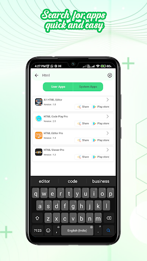 APK extractor ekran görüntüsü