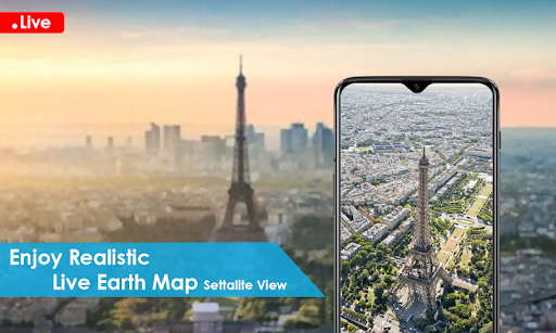 Live earth map- 3D world map ekran görüntüsü