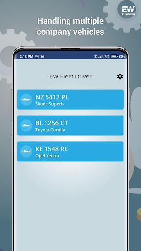 EW Fleet Driver ekran görüntüsü