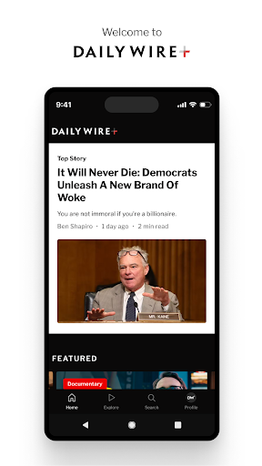 DailyWire+ ekran görüntüsü