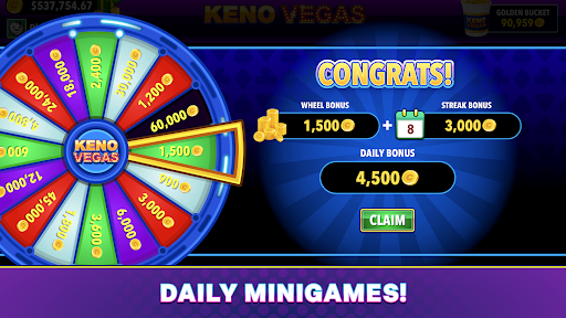 Keno Vegas - Casino Games ekran görüntüsü