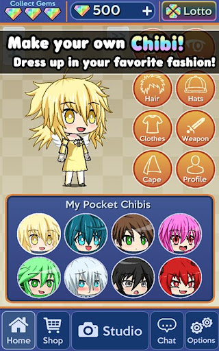 Pocket Chibi - Anime Dress Up ekran görüntüsü