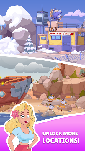 Andy Volcano: Tile Match Story ekran görüntüsü