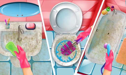 House Cleanup : Cleaning Games ekran görüntüsü