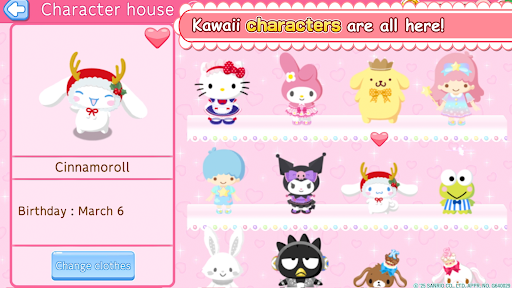 HelloKittyWorld2 Sanrio Kawaii ekran görüntüsü