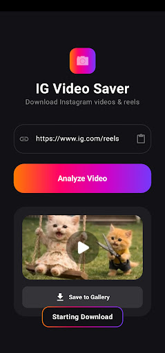 Video Downloader For Instagram ekran görüntüsü