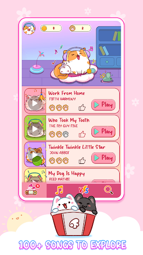 Cat Tiles: Cute Piano Game ekran görüntüsü