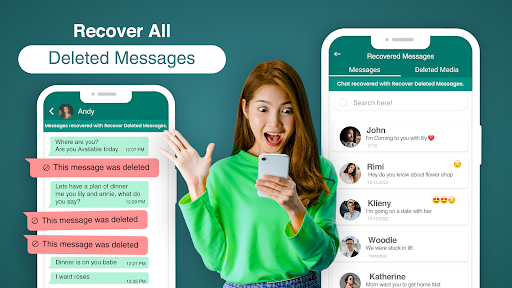Recover Deleted Messages App ekran görüntüsü