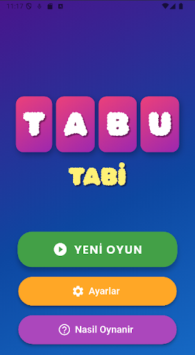 Tabu İnternetsiz Kelime Oyunu ekran görüntüsü