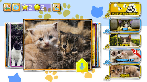 Jigsaw Puzzle Cats & Kitten ekran görüntüsü