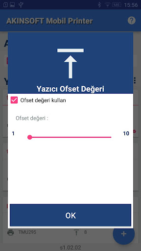 AKINSOFT Mobil Printer ekran görüntüsü
