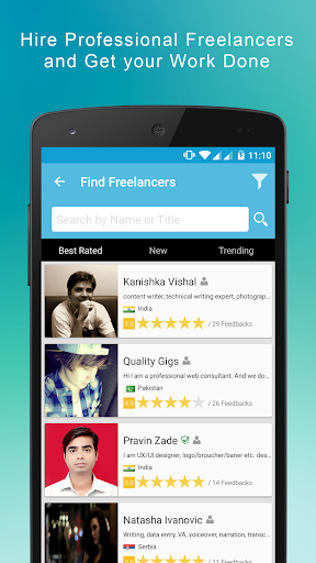 Truelancer: Freelance Work App ekran görüntüsü