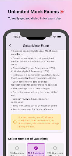 MCAT Practice & Flashcards ekran görüntüsü