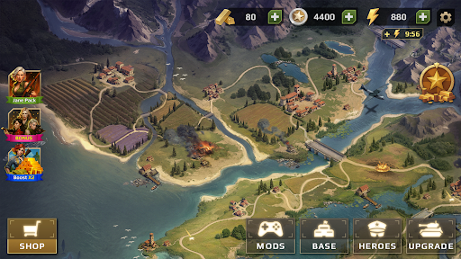 WWII Defense: RTS Strateji ekran görüntüsü
