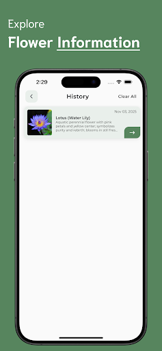 Flower Identifier ekran görüntüsü