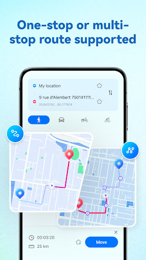 Dr.Fone Virtual Location ekran görüntüsü
