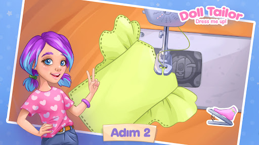 Moda kızlar için oyunlar Dikiş ekran görüntüsü