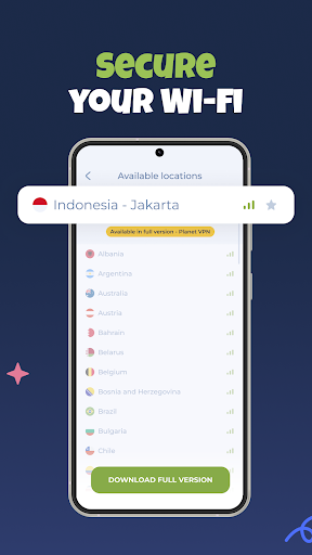 VPN Indonesia - Turbo Proxy ekran görüntüsü