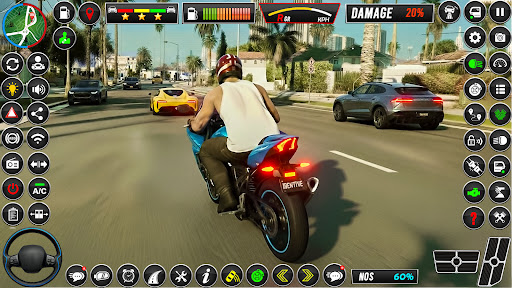 Open World Sim Car Driving 3D ekran görüntüsü