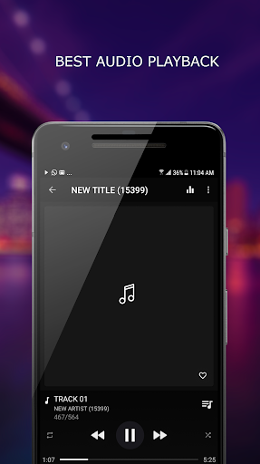 mp3 çalar ekran görüntüsü