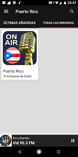 Puerto Rico Radio Stations ekran görüntüsü