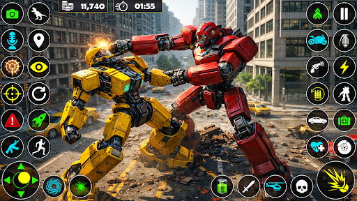 Robot Game: Transform & Combat ekran görüntüsü